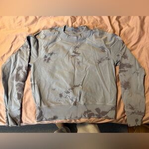 lululemon athletica Blue Tie-Dye Sweatshirt